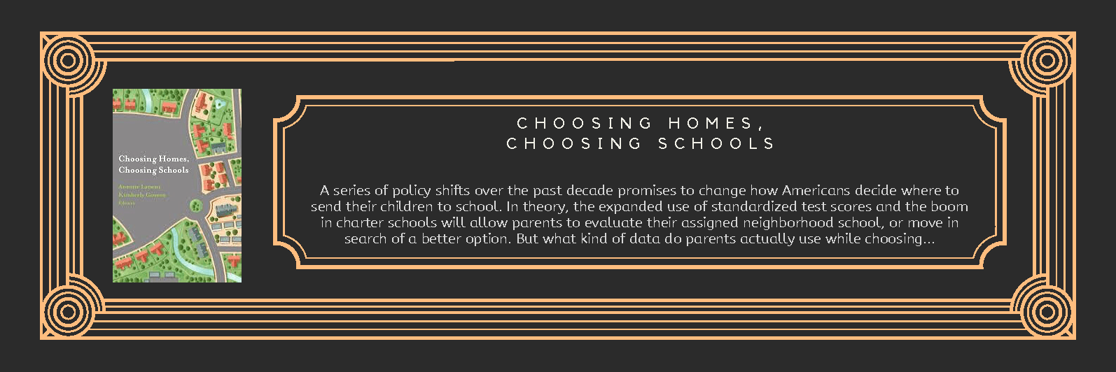Book Choosing Homes Choosing Community