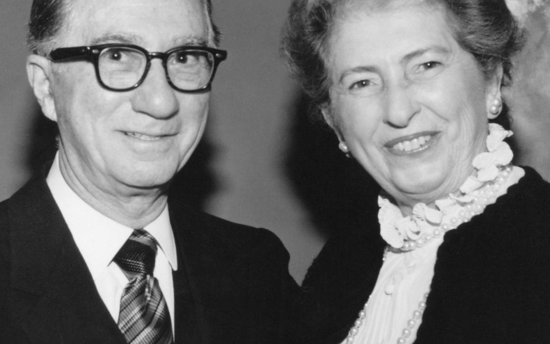 Edmund J. Kahn, W’25 and Louise W. Kahn