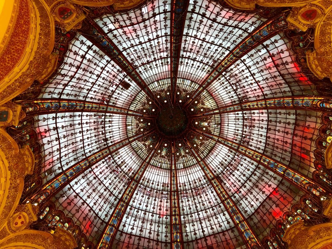 The Art Nouveau cupola of the Galeries Lafayette - French Moments