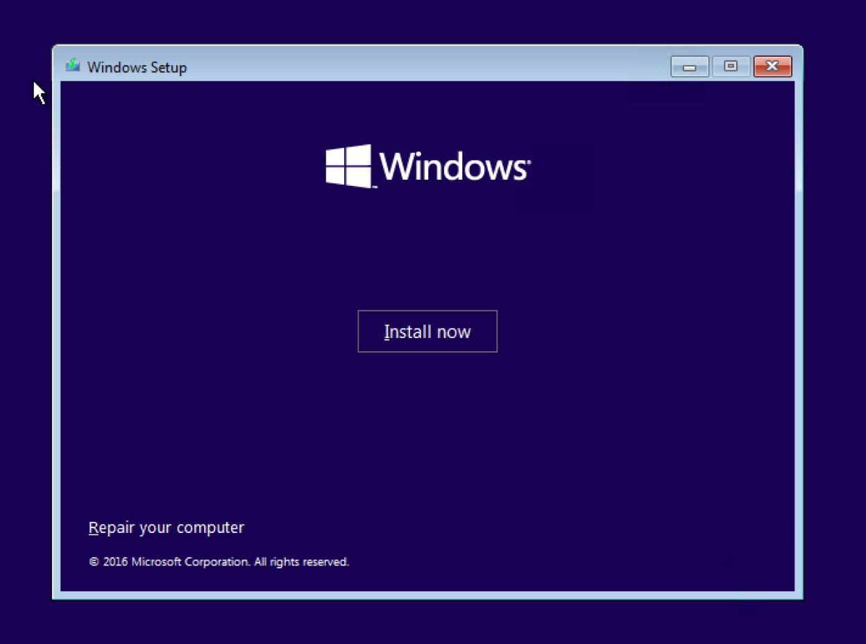 download windows 10 install