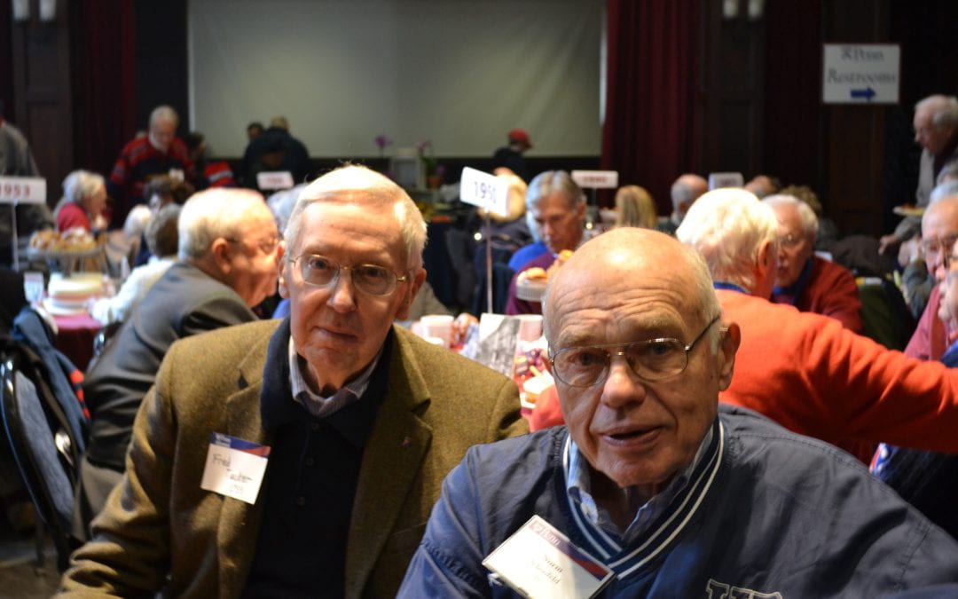 Fred Tucker and Norm Schonfeld, C’55 (2010)