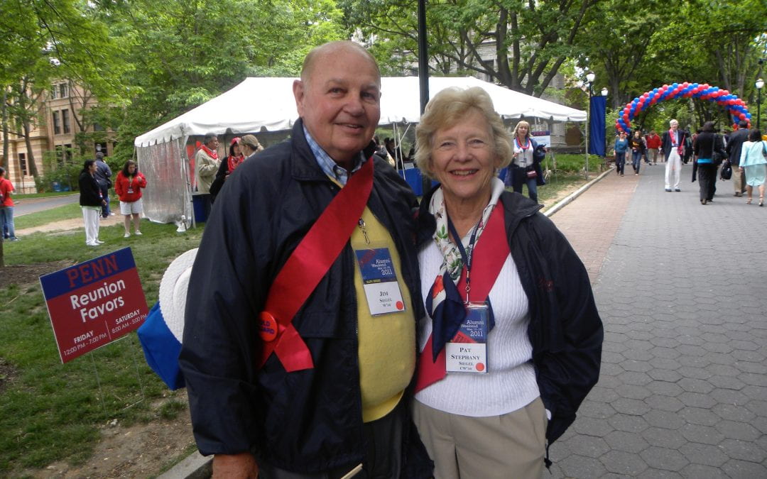 James Siegel, W’56, and Patricia Stefany Siegel, CW’56 (2011)