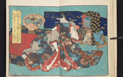 Utagawa Kunisada 歌川国貞, Enshoku shinasadame 艶色品定女, ca. 1850s