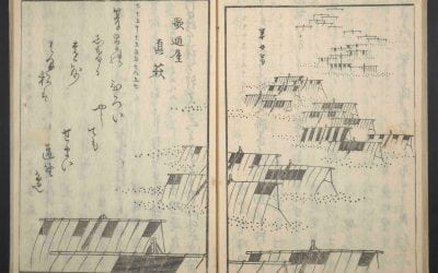Katsushika Hokusai 葛飾北斎, Kyōka kunizukushi 狂歌国尽, ca. 1810
