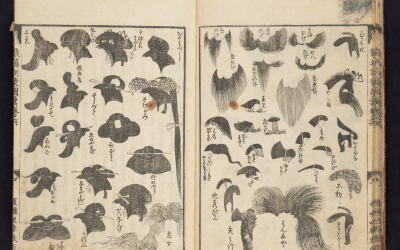 Katsukawa Shun’ei 勝川春英 , Utagawa Toyokuni 歌川豊国, Shibai kinmō zui 戯場訓蒙図彙, 1803